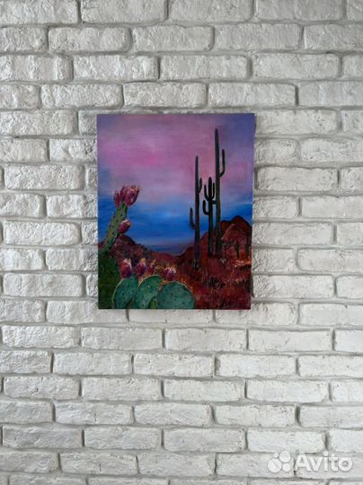 Картина маслом Мексика 40х50 см