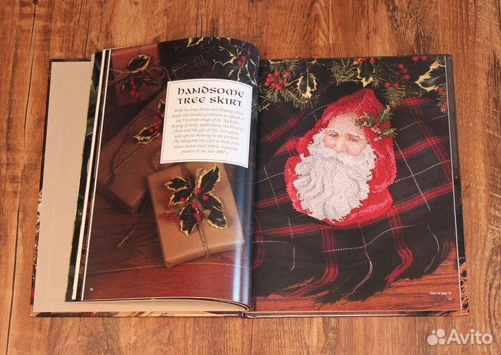 Книга по вышивке Down Santa Claus Lane