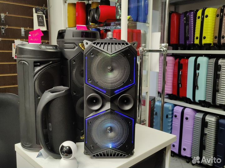 Портативная блютуз колонка мощная