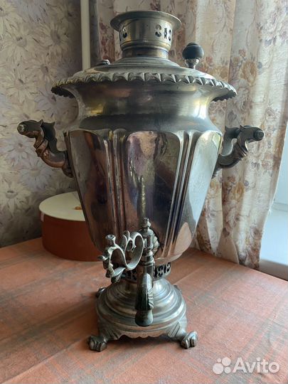 Самовар на дровах СССР