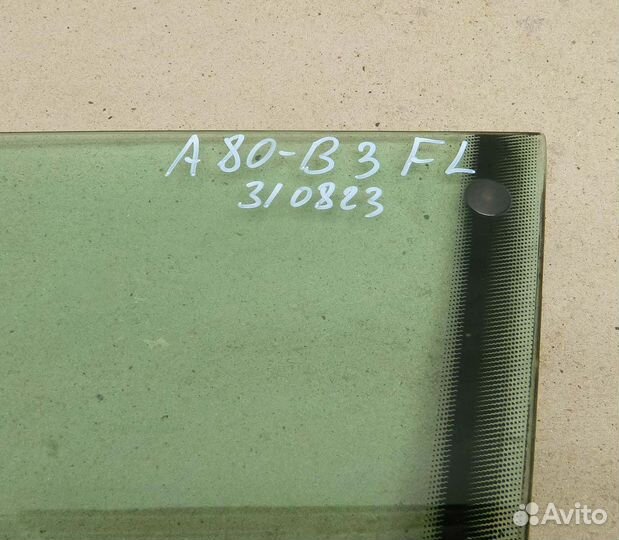 Стекло двери передней левой Audi 80 B3