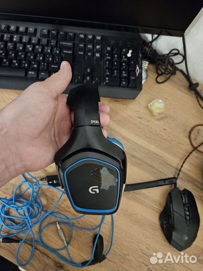 Наушники logitech g 430