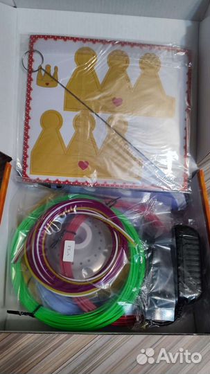 3д ручка 3D ручка 3dpen-2, цвет: голубой