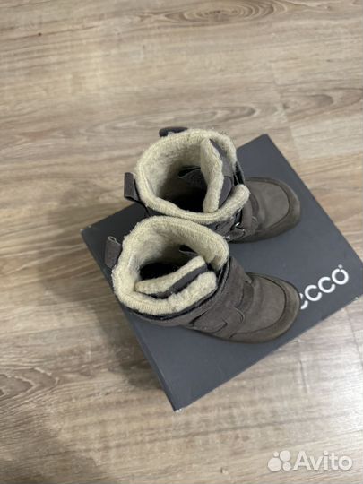Сапоги зимние ecco 25