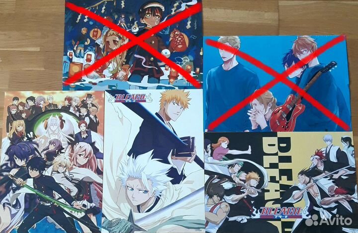 Плакаты аниме, геншин (листайте)