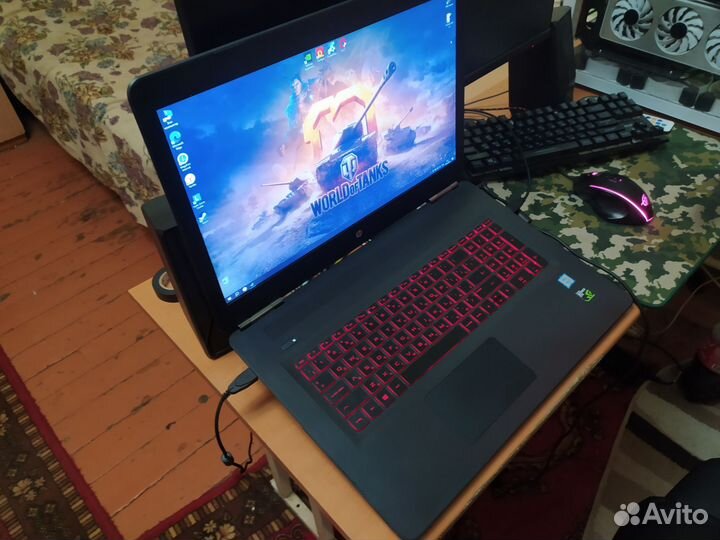 Игровой ноутбук hp omen 17