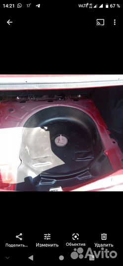 Органайзер в багажник renault logan