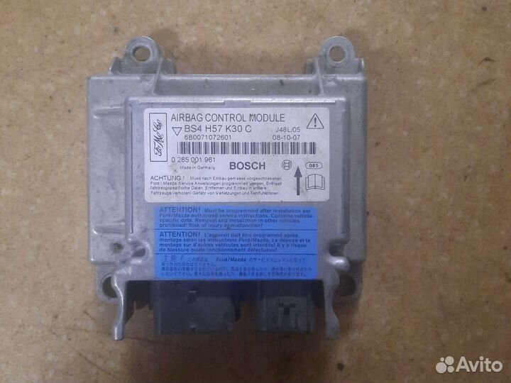 Блок управления airbag mazda 3
