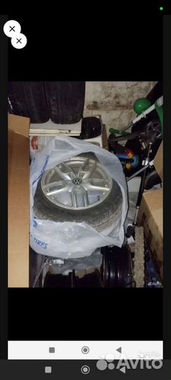 Колеса в сборе vag r16 летние