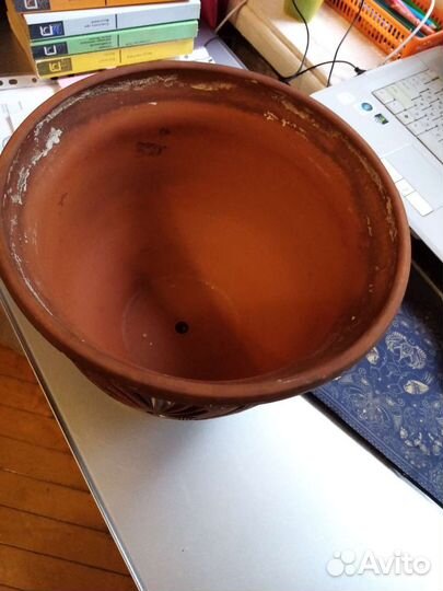 Горшок большой керамика