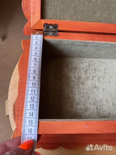 Шкатулка деревянная ручной работы