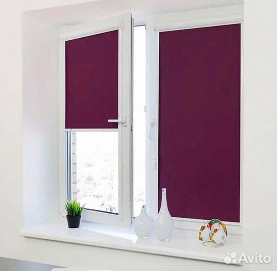 Шторы рулонные, жалюзи