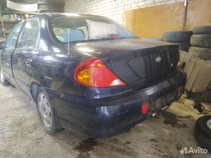 В разборе Kia Spectra 1.6 АКПП Седан