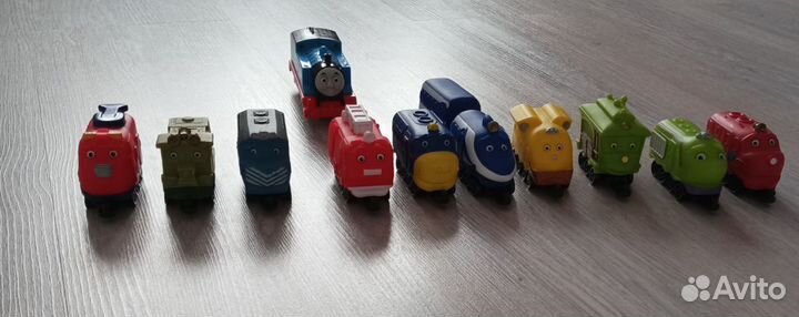 12 паровозиков chuggington