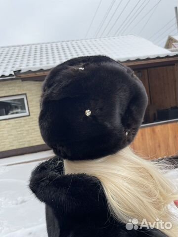Берет женский норковый