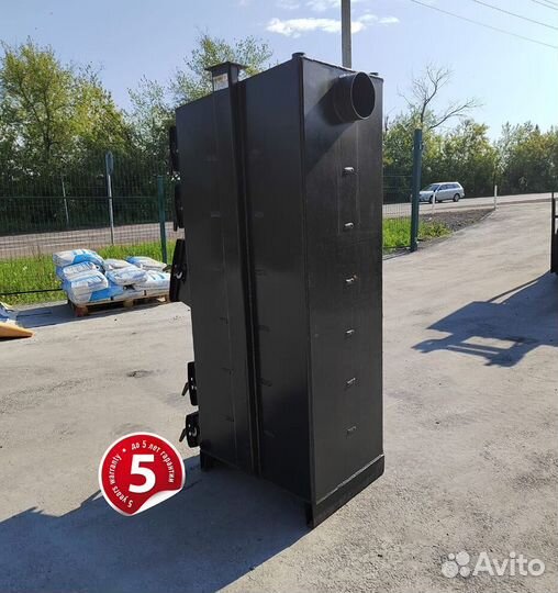 Твердотопливный котел длительного горения