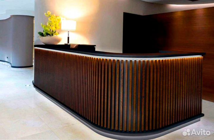 Стойка ресепшн для клиники бесплатный монтаж