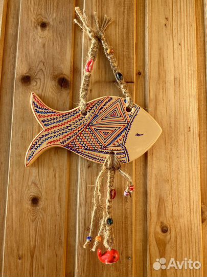 Рыбки керамические ручной работы (в ассортименте)