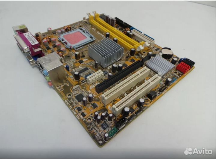 Материнская плата s775 Asus P5KPL-VM под. 4 ядра