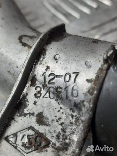 Трубка охлаждающей жидкости металлическая Renault