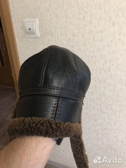 Мужская зимняя шапка 56