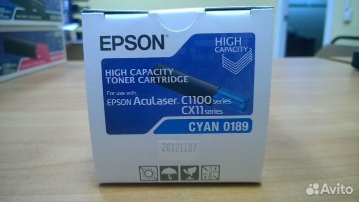 Картридж Epson AcuLaser C1100, CX11 Ориг 3 цвета