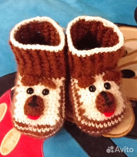 Пинетки вязаные