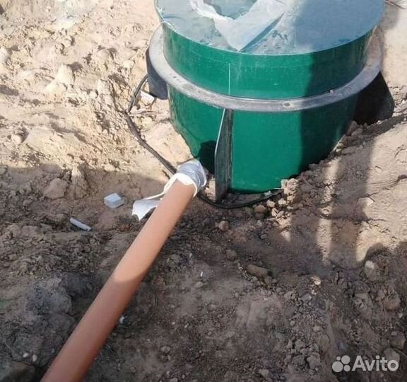 Установка септика под ключ
