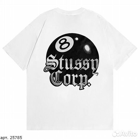 Футболка Stussy Белая