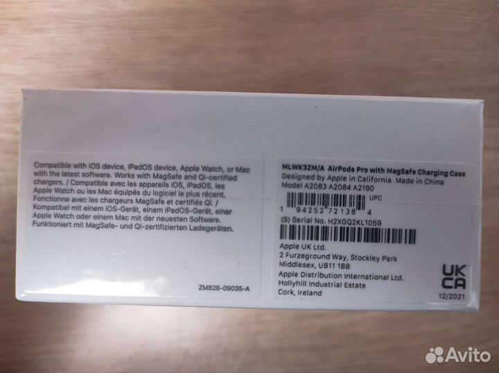 Наушники AirPods Pro MagSafe