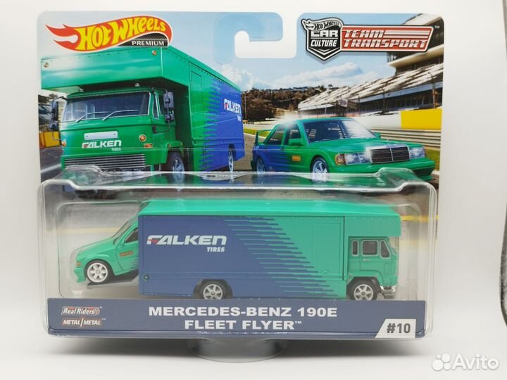 Hot wheels team transport Mercedes e190