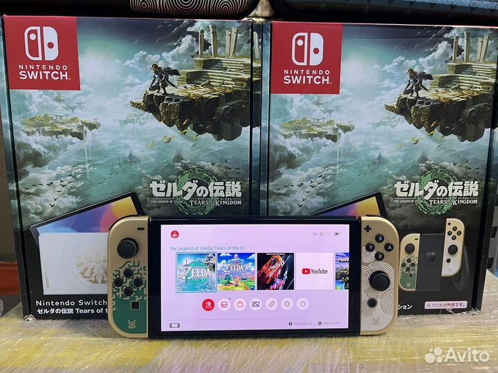 Nintendo switch oled zelda edition