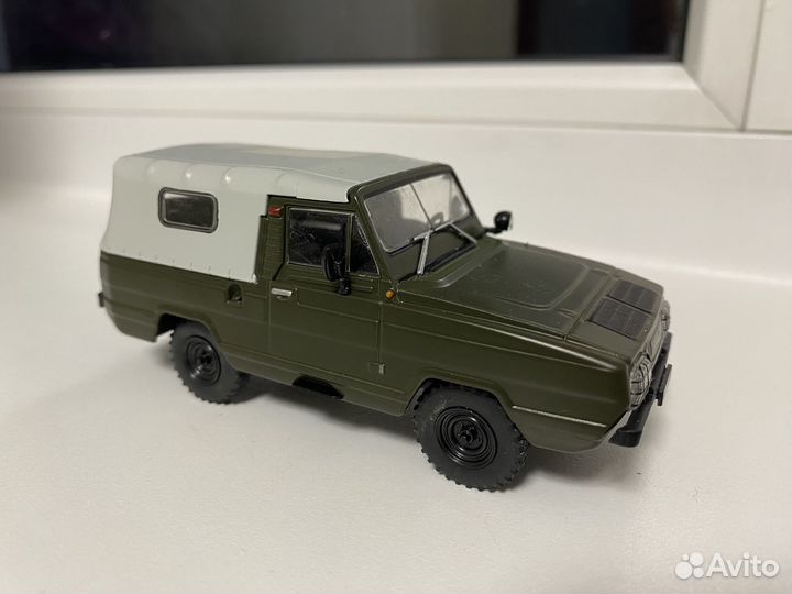 Модель УАЗ-3907 Ягуар. 1:43