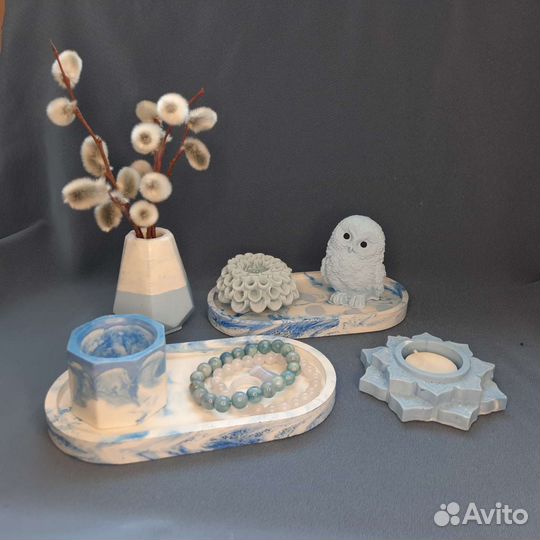 Декоративные изделия из гипса