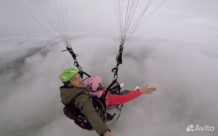 Полет на параплане сертификат в подарок