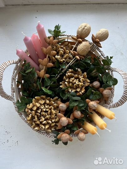Съедобные букеты ручной работы