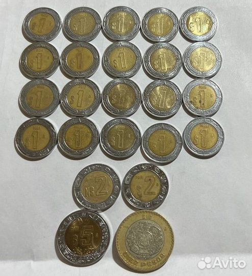 Монеты Мексика