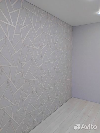 Поклейка обоев