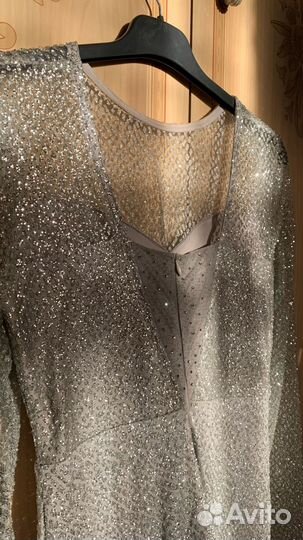 Вечернее платье блестящее