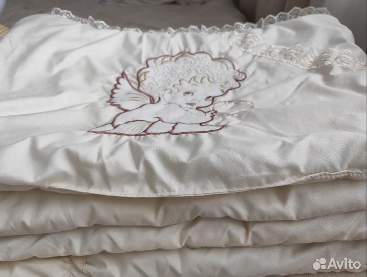 Бортики, балдахин, подушка