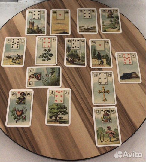 Гадание и обучение на картах таро Ленорман