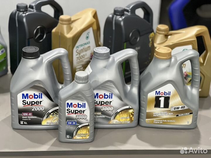 Оригинальное моторное масло Mobil 1