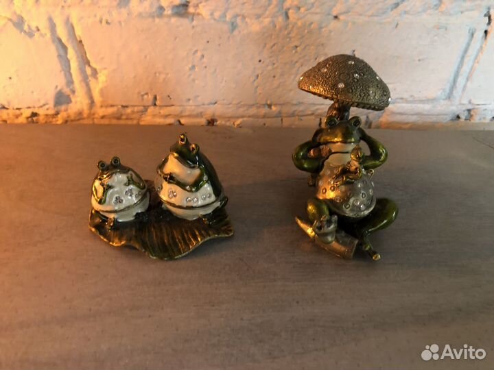 Шкатулки лягушки 2 шт