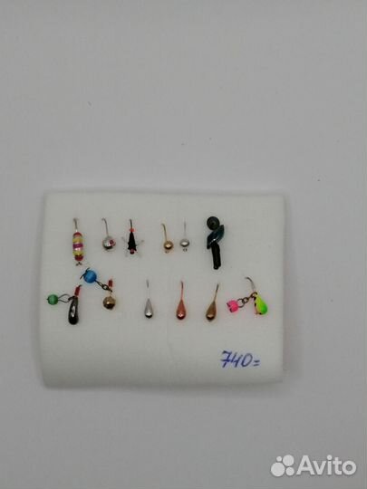 Мормышки вольфрамовые набор