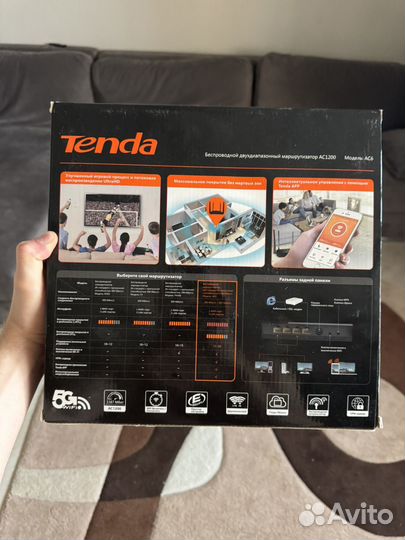 Wifi роутер Tenda ac 1200