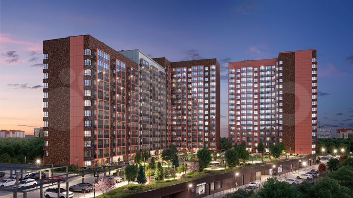 Квартира-студия, 30,3 м², 7/17 эт.