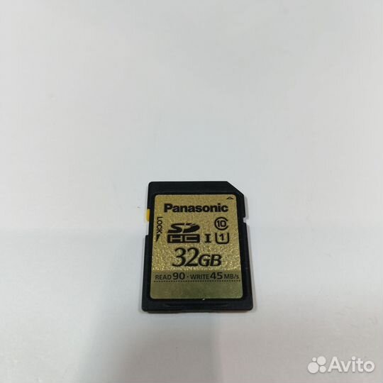 Карта памяти Panasonic sdhc 32GB Class 10