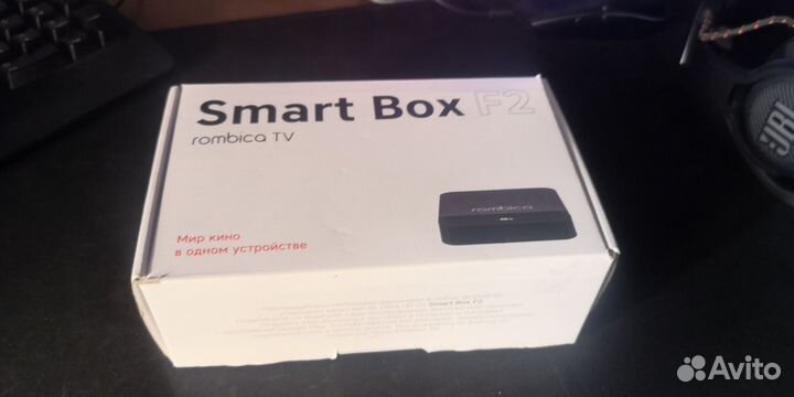 SMART tv приставка rombica SMART box f2