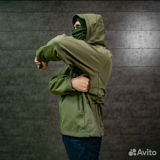 Softshell костюм тактический ввз олива демисезон