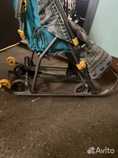 Коляска санки